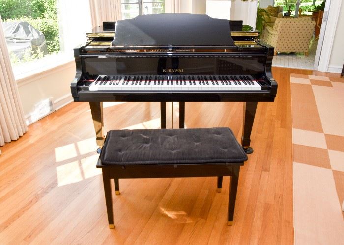 BUY IT NOW! Lot #111, K. Kawai Baby Grand Piano, $6,500
