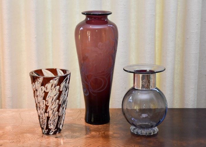 Art Glass Vases 