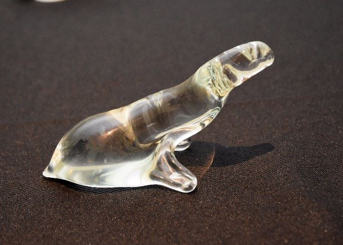 Sea Lion Glass Paperweight