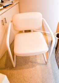Contemporary White Desk Chair