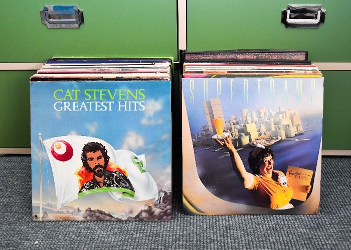 SOLD--Lot #125, Entire Lot of Record Albums / LP's (All Shown & MORE), $225