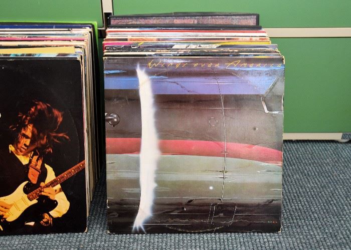 SOLD--Lot #125, Entire Lot of Record Albums / LP's (All Shown & MORE), $225