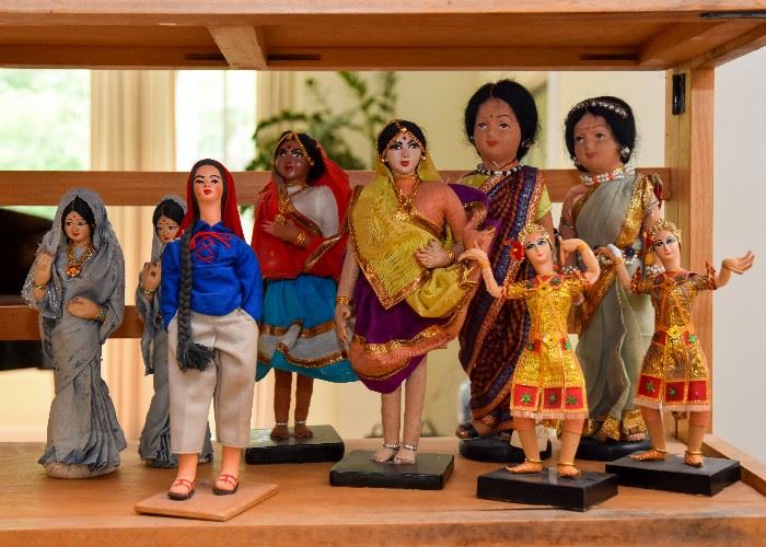 Collection of Vintage Dolls (Ethnic & Others)