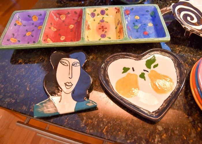 Hand Painted Dishes