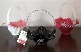 Fenton Glass 19.50-39.00 each