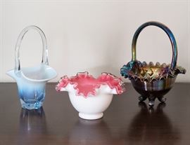 Fenton Glass 19.50-39.00 each