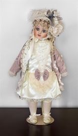 Franklin Heirloom Girl Doll 57.00