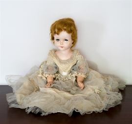 Vintage Bride Doll 75.00