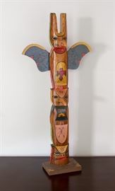 Souvenir Totem Pole (30" tall) 75.00