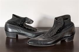 Antique High Top Button Shoes 75.00