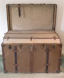 Steamer Trunk (31"x22"x25") 225.00