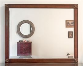 Vintage 1930's Plate Glass Mirror (40"x32") 135.00