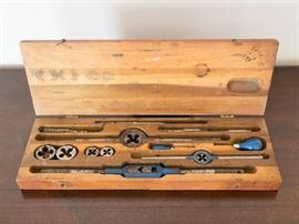 Vintage Pipe Threader Set 27.00