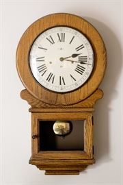 Howard Miller Regulator Oak Wall Clock 60.00