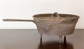 3-Leg 9" Cast Iron Pot w/Lid 75.00