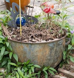 Large Iron Cauldron 150.00