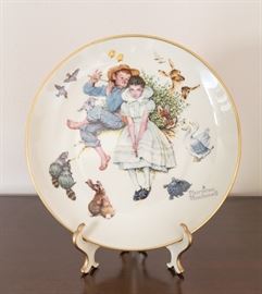 Norman Rockwell Plate (10") 9.00