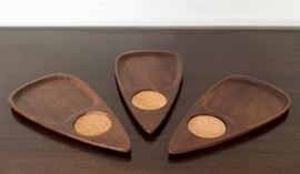 Individual Mid Century Modern Wood Servers (6 available) 7.50 each