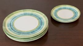 Mid Century Modern Plates (9) 16.50 
