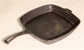 10" Square Cast Iron Skillet 16.50