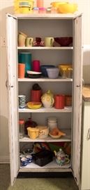 2-Door Metal Storage Cabinet (24"x53"x12") 75.00