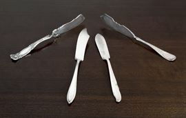 Silver Plate Master Butter Knives 4.50 each