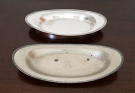 Silver Plate Bread Trays 9.00 each