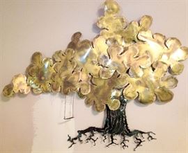 Torch-Cut Brass Tree Sculpture by Bruce Stillman '75 225.00