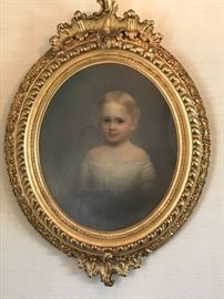 Gorgeous framed antique painting