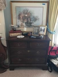 Great mahogany chest for storage