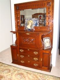 Antique secretary desk from Drake hotel in Chicago 