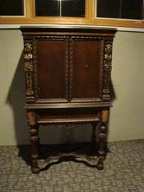 Antique early 1900's radio cabinet 