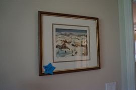 Will Moses signed serigraph