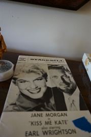 signed playbill in Jane Morgan in "Kiss Me Kate"