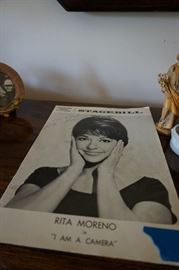signed playbill Rita Moreno in "I am a Camera"