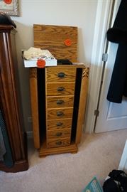 tall jewelry chest 