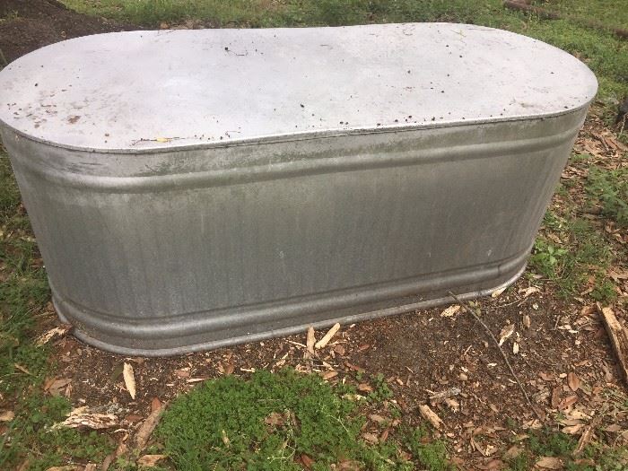 MANY horse troughs and wash tubs
