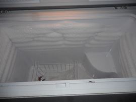 working deep freezer