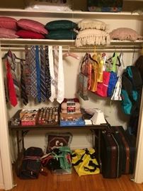 Pillows, Ties, Luggage