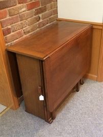 Oak Gate Leg Table w/ Storage