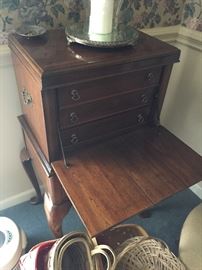 Silver chest/cabinet