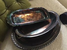 Silver plate items