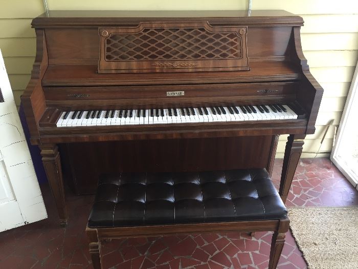 Kimball upright piano (In GREAT SHAPE).  Stunning!