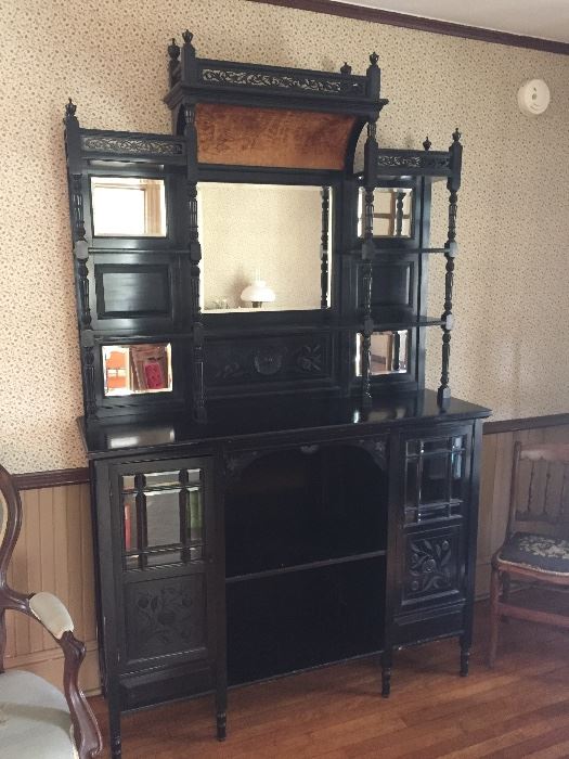 VERY LARGE Victorian Etagere (circa late 1800s)