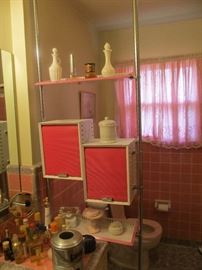 Rare Mid Century style bathroom shelf(try to find another one of these)