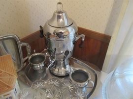Chrome Coffee Set