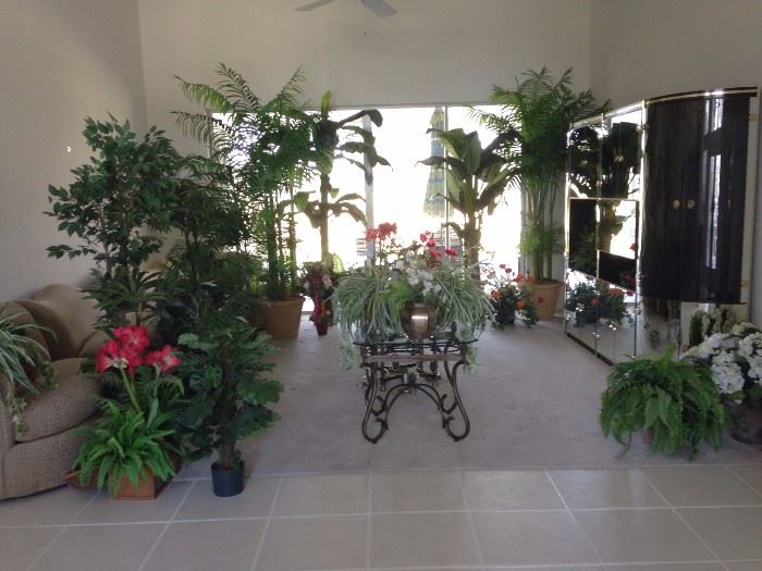 Faux House Plants and Trees