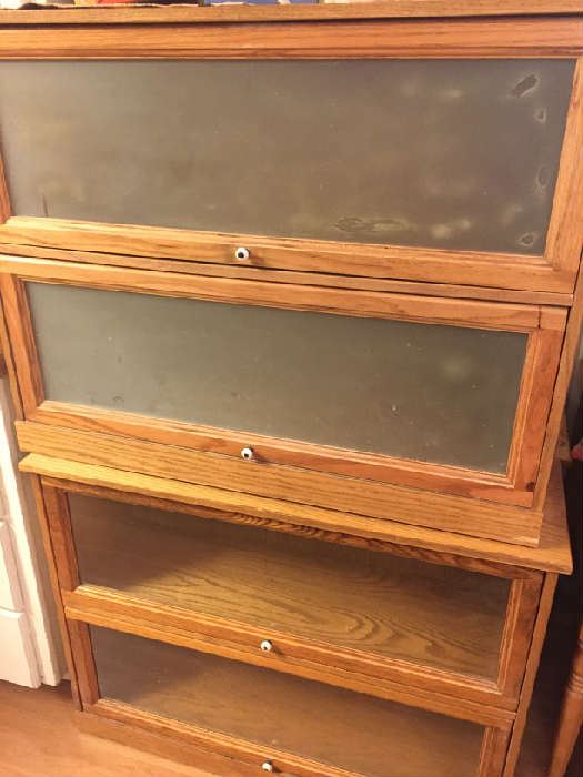 4 sets of Barrister bookcases