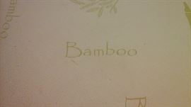 Bamboo full size mattress and boxspring