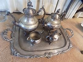 Silverplate Tea Set